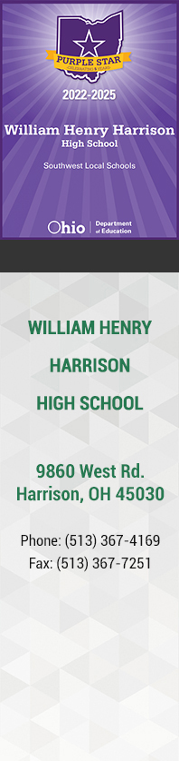 Harrison High School - Purple Badge